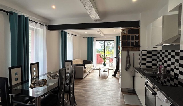 3-room apartment - jacuzzi & terrace