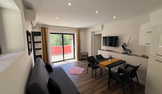 2-room apartment - jacuzzi & terrace