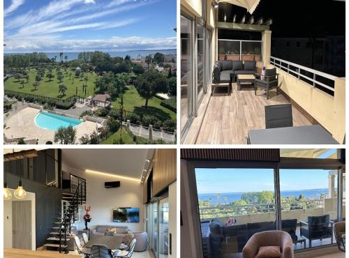 DUPLEX VILLA LES PINS 89m2 et terrasse 30m2